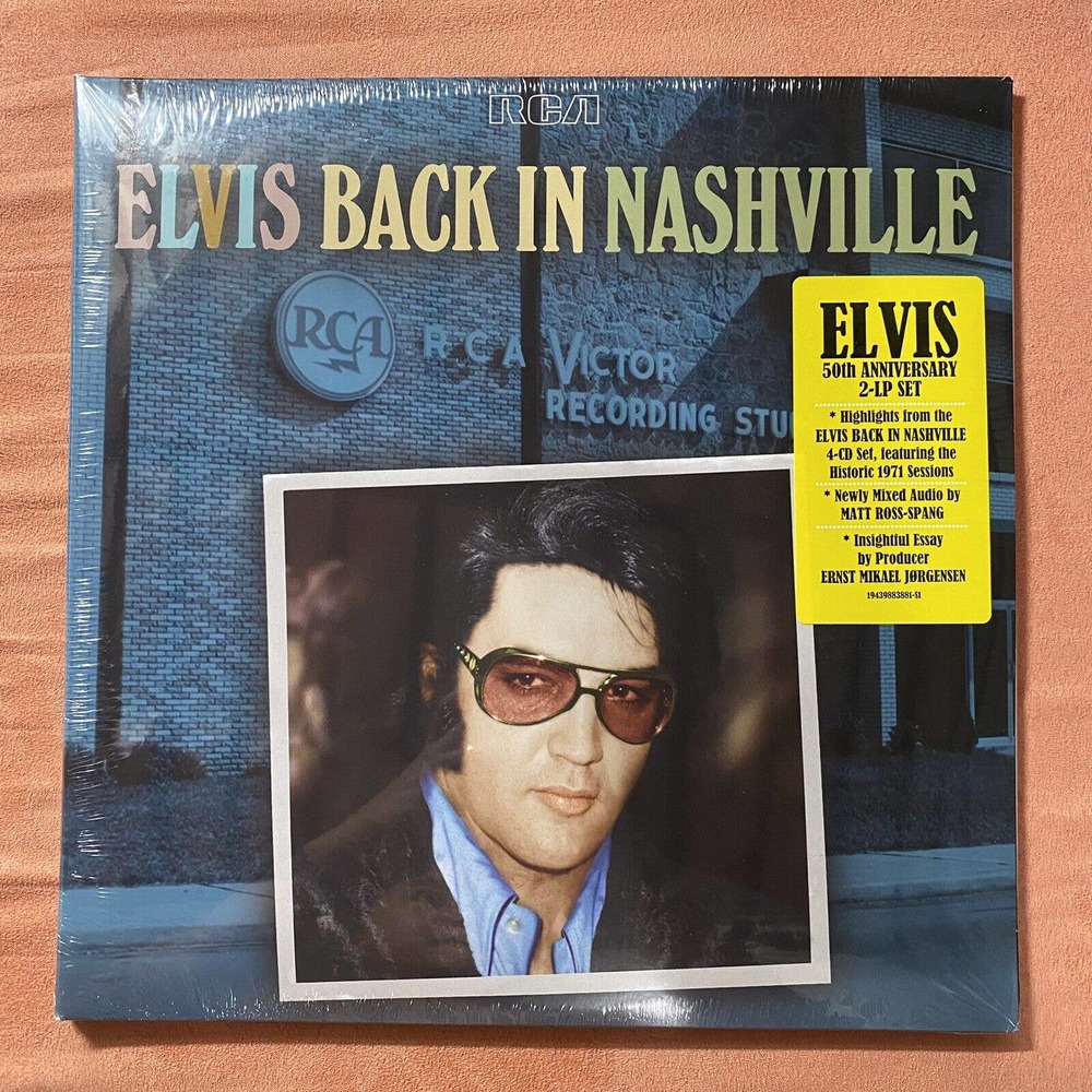 Elvis Presley Elvis Back in Nashville (Vinyl) 12" Album